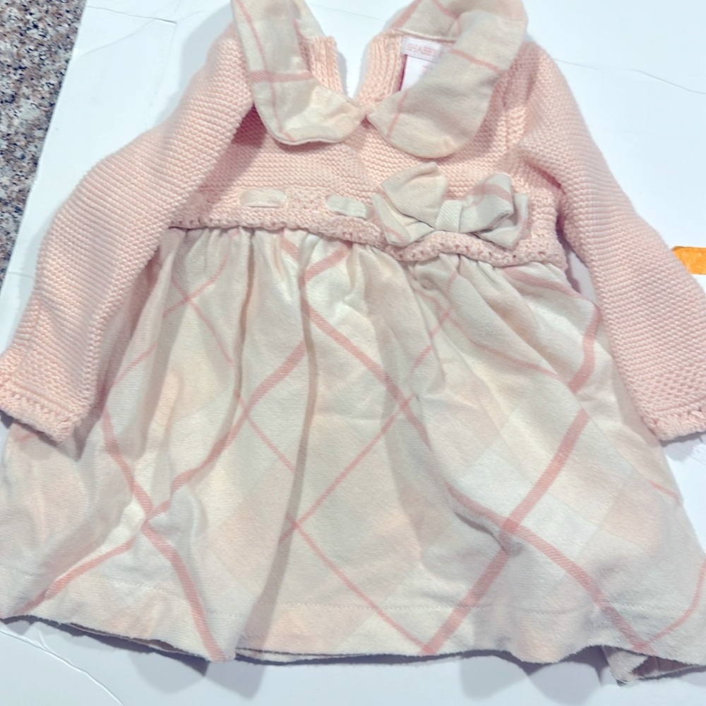 Baby pink dress
